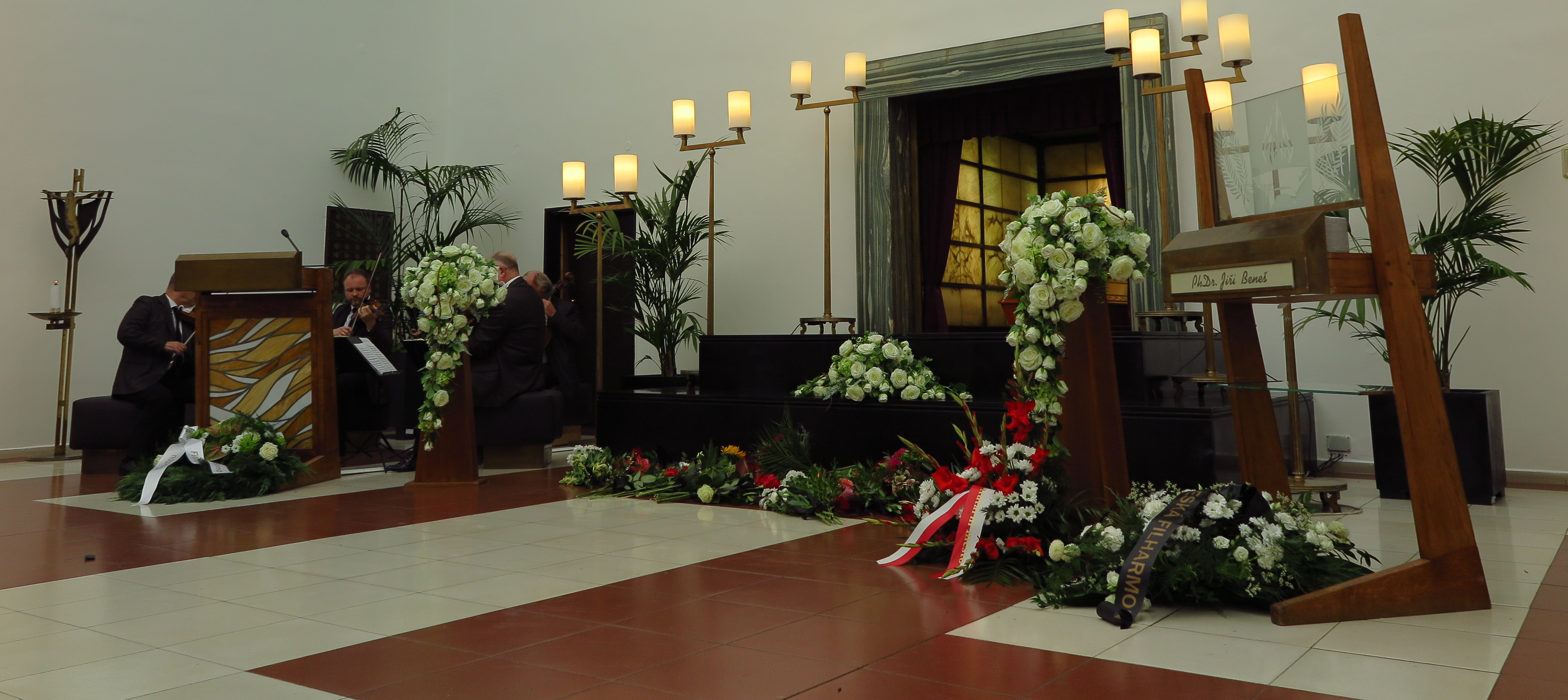 Pohřeb Jirky Beneše